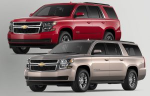 2020 Chevy Tahoe and Suburban