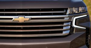 2021 Chevrolet Tahoe grill at Service Chevrolet Cadillac