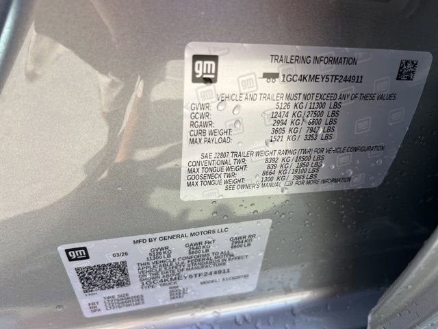 2026 Chevrolet Silverado 2500 HD Custom