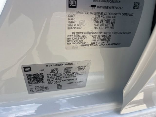 2026 Chevrolet Silverado 2500 HD LT