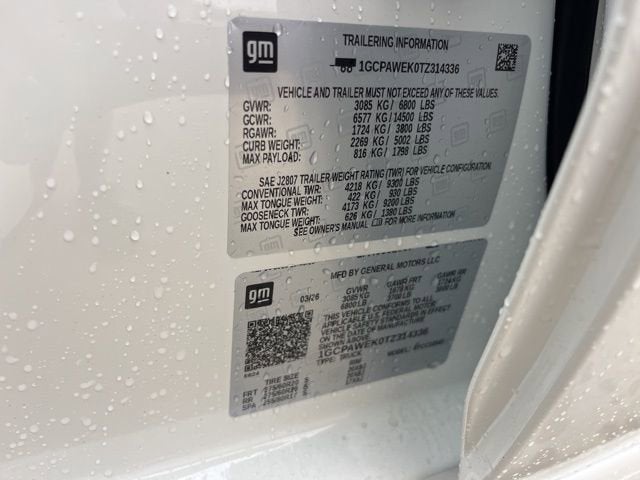 2026 Chevrolet Silverado 1500 RST