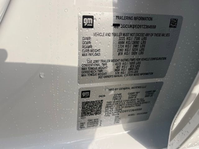 2026 Chevrolet Silverado 1500 LT