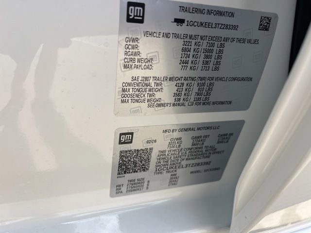 2026 Chevrolet Silverado 1500 RST