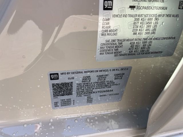 2026 Chevrolet Silverado 1500 Custom