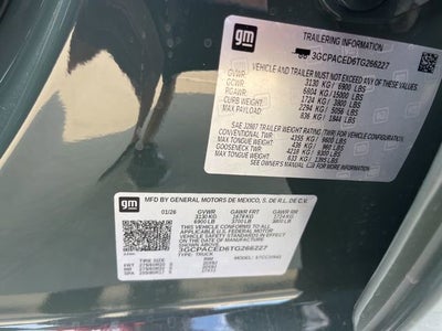 2026 Chevrolet Silverado 1500 LT