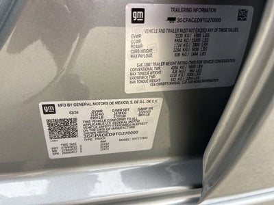 2026 Chevrolet Silverado 1500 LT