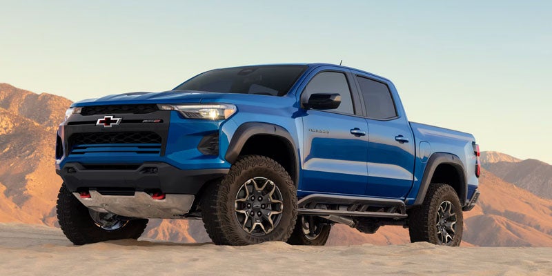 Side profile view of the 2026 Chevy Colorado