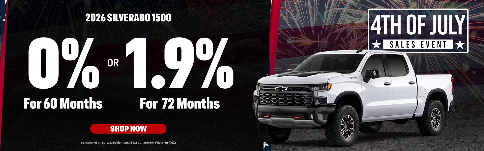 Silverado Incentive 