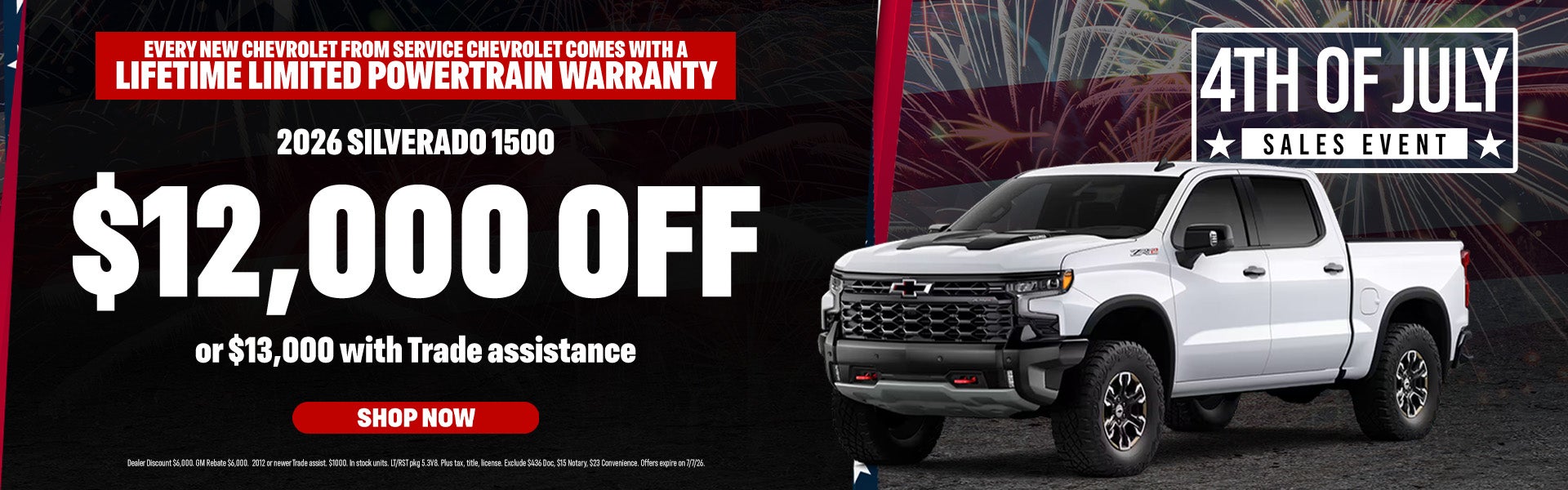 Silverado Incentive 