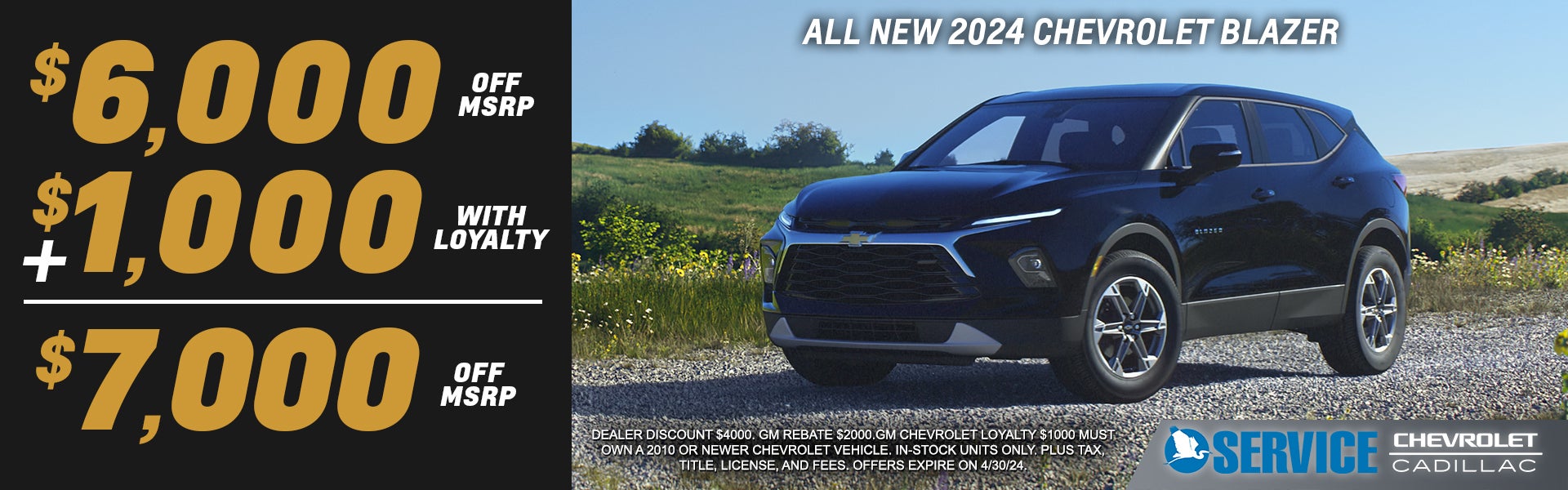 New 2024 Chevrolet Blazer