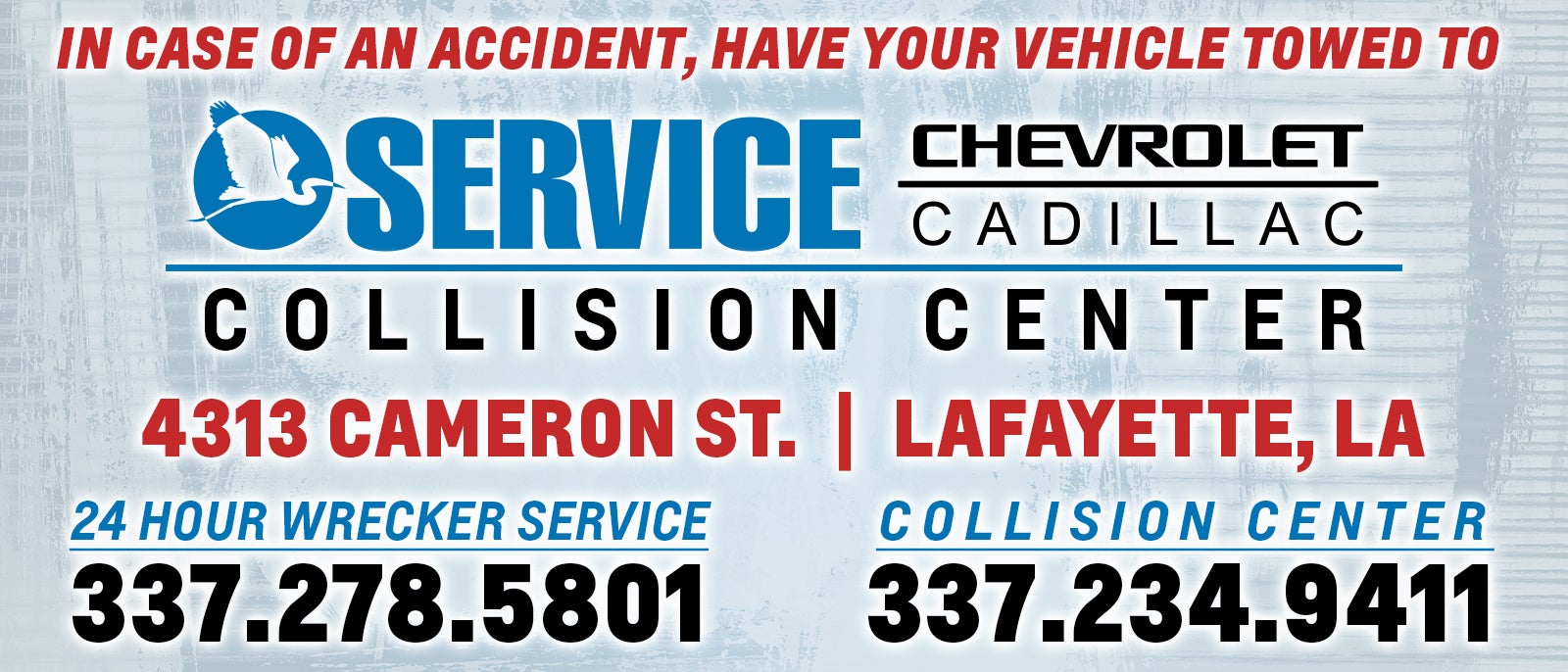 Service GM Towing Service in Lafayette, LA