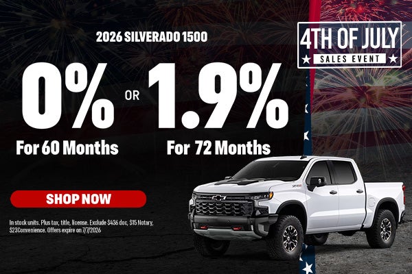 Silverado Incentive 
