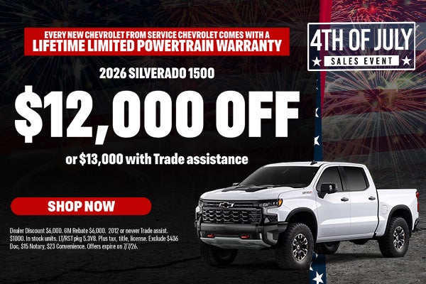 Silverado Incentive 