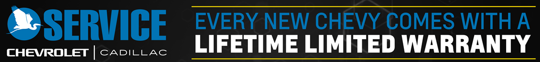 Every new Chevy comes with a lifetime limited warranty